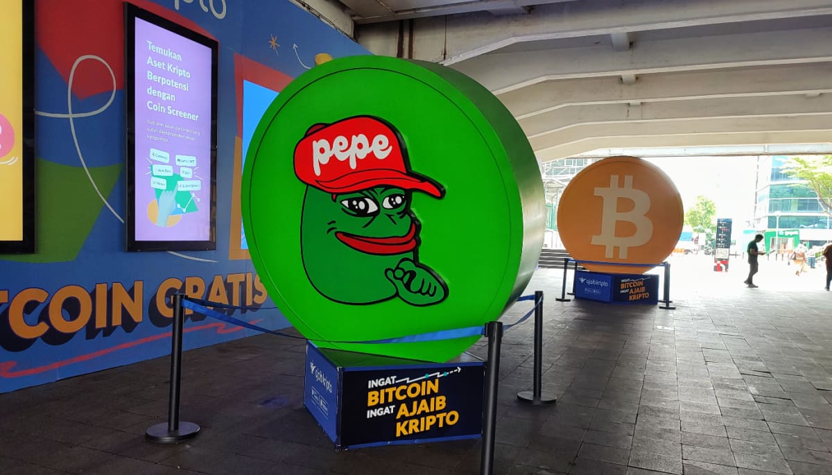 Vente massive sur la memecoin PEPE, son cours chute