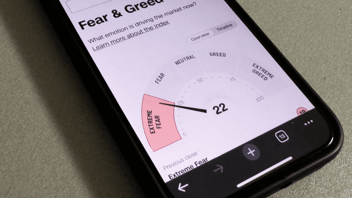 Marché crypto en extrême peur : le sentiment atteint son plus bas niveau en trois ans