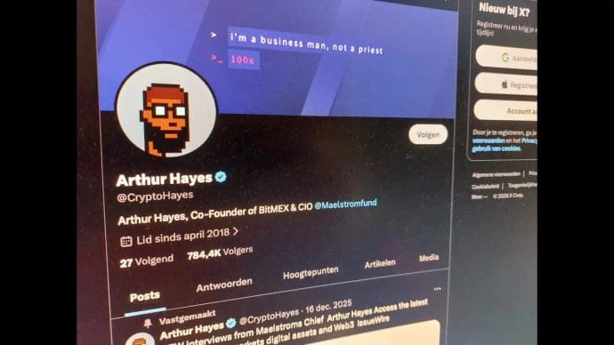 Arthur Hayes : « Le bitcoin avertit d’une crise bancaire imminente liée à l’IA »
