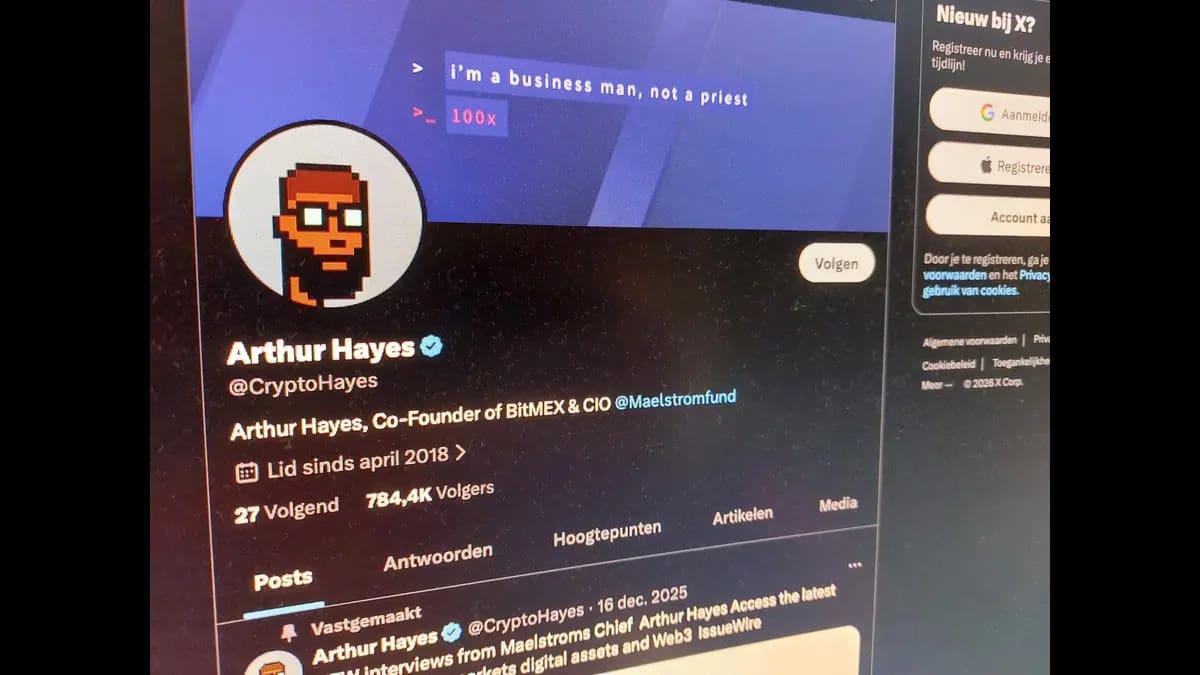 Arthur Hayes : « Le bitcoin avertit d’une crise bancaire imminente liée à l’IA »