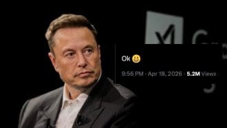 Elon Musk fait gagner 1 million € à un trader crypto avec un simple « ok »